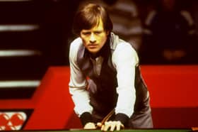 Alex ‘The Hurricane’ Higgins. Image: Adrian Murrell/Allsport/ Getty Images