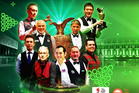 The 2024 World Seniors Snooker Championship begins on 8th May. Credit: World Seniors Snooker Tour