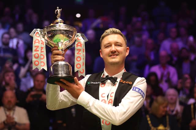 Kyren Wilson - the reigning World Champion - wants to add another Triple Crown title to his name.
