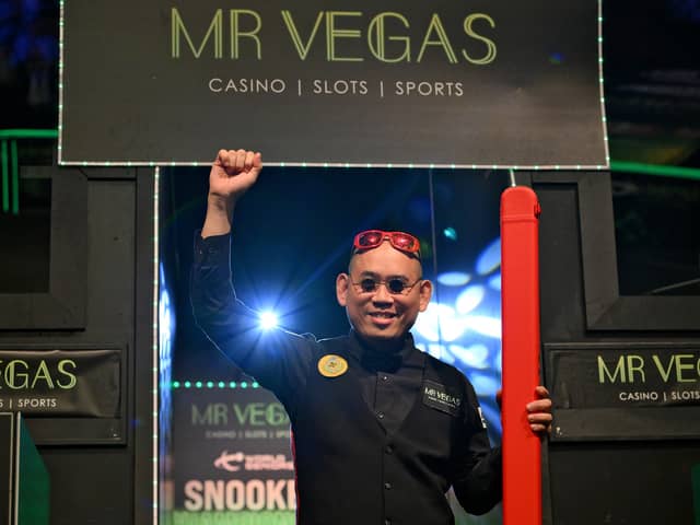 Credit: Andy Chubb/World Seniors Snooker Tour