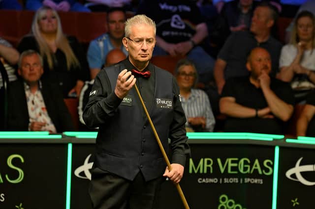 Credit: Andy Chubb/World Seniors Snooker Tour