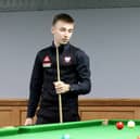 Poland's Antoni Kowalski wins promotion to the World Snooker Tour for the first time. Credit: World Professional Billiards and Snooker Association (WPBSA)