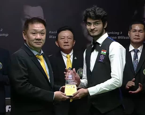 Kreishh Gurbaxani is set to play on the World Snooker Tour in the upcoming season. Credit: BSAT