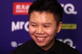 Zhou Yuelong whitewashed world champion Kyren Wilson. Photo credit: George Wood/Getty Images