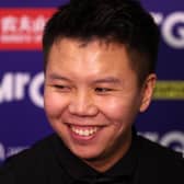 Zhou Yuelong whitewashed world champion Kyren Wilson. Photo credit: George Wood/Getty Images