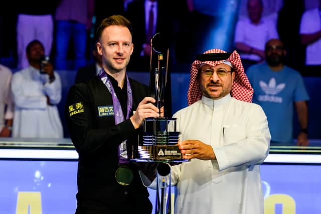 Judd Trump won the inaugural edition of the Saudi Arabia Snooker Masters in 2024.