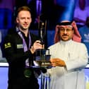 Judd Trump won the inaugural edition of the Saudi Arabia Snooker Masters