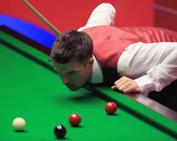 Michael Holt is one more win away from a Crucible return.