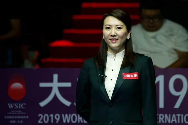 Peggy Li ready for action