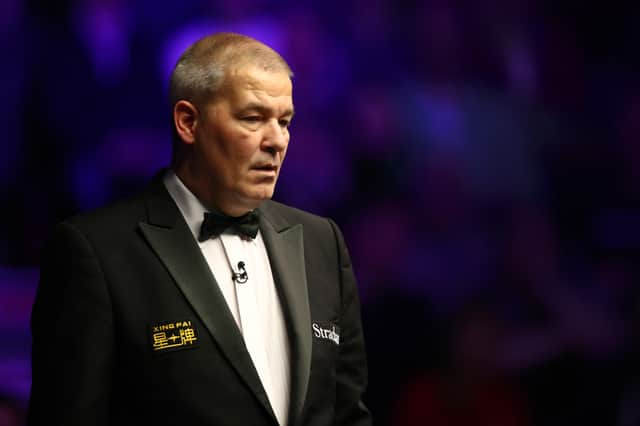 Jan Verhaas has officiated on the professional snooker tour for over 30 years