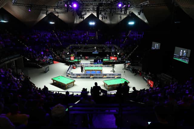 The Tempodrom in Berlin hosts mainland Europe’s premier snooker event.