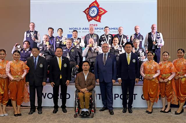 Snooker was part of the World Ability Sport Games for the first time in 2023.