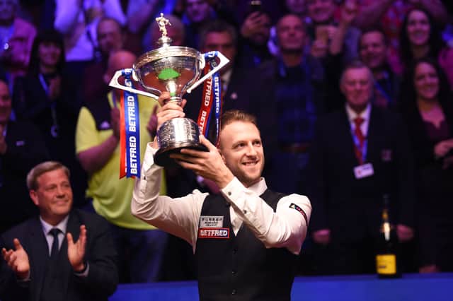 Judd Trump won the 2019 World Championship at the Crucible Theatre in Sheffield.