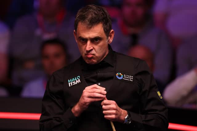 Ronnie O’Sullivan is going for a record eighth Crucible crown