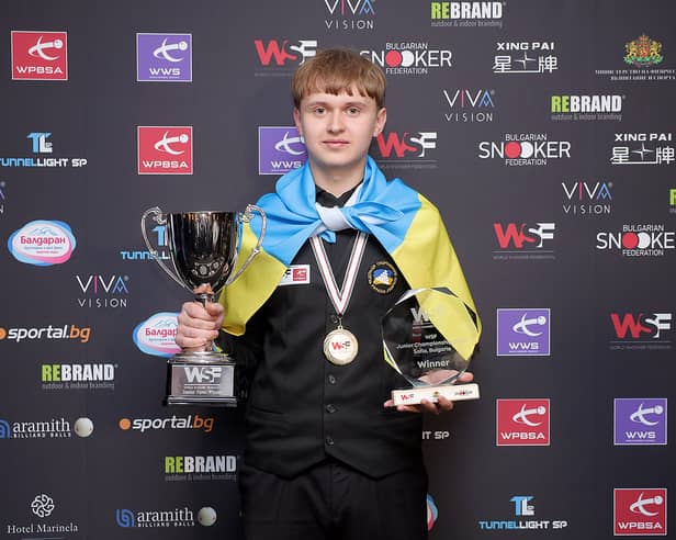 Mykhailo (Michael) Larkov won this year’s WSF Junior Championship