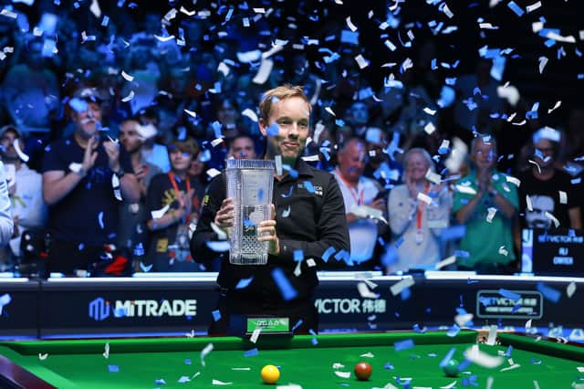 Ali Carter won the 2026 English Open at the Brentwood Centre.