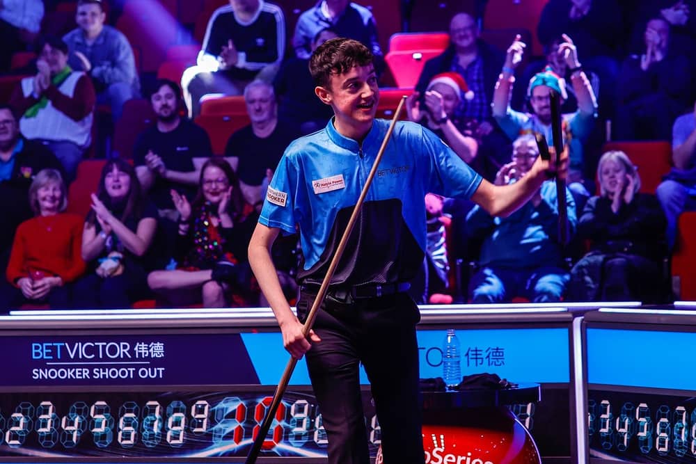 Teenager Liam Pullen is back in the big time