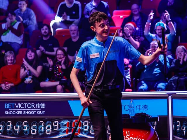 Teenager Liam Pullen is back in the big time